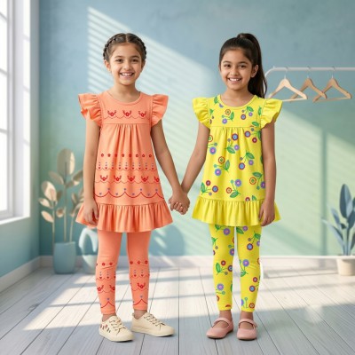 Export quality short sleeve Frock set for girls