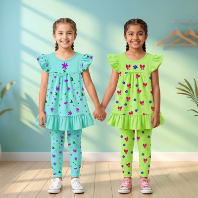 Export quality short sleeve Frock set for girls