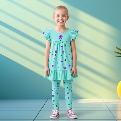 Export quality short sleeve Frock set for girls