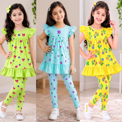 Export quality short sleeve Frock set for girls